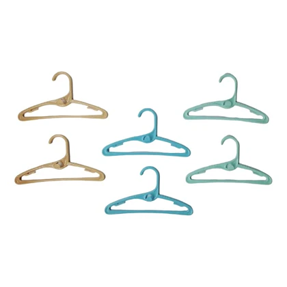 چوب لباسی سه رنگ 6 عددی مادرکر MOTHER CARE