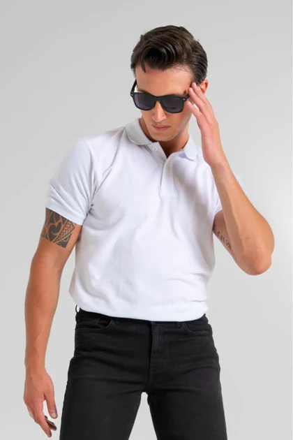 تیشرت یقه پولو مردانه hlt-jeans hlt-jeans