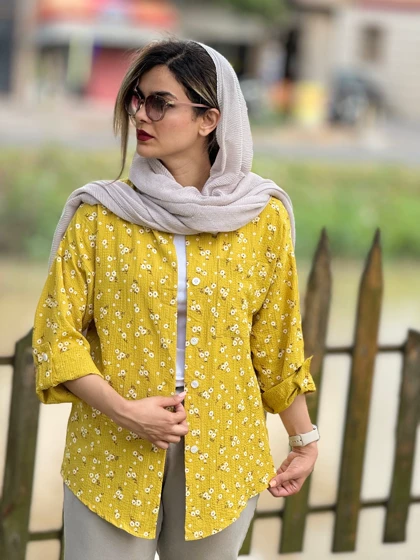 مانتو شومیزی نازگل