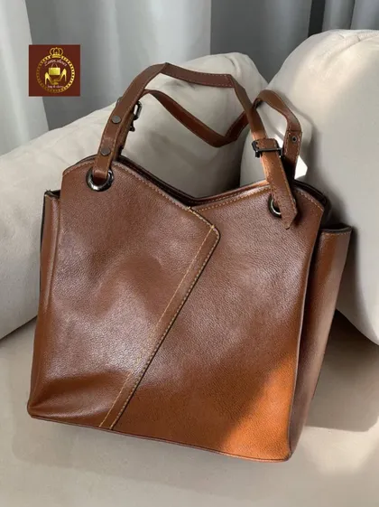 کیف دوشی زنانه جا دسته حلقه‌ای کد: 9137