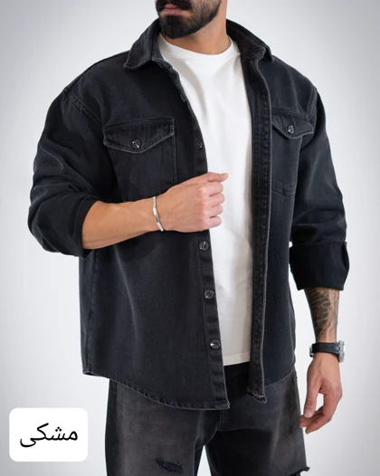 پیراهن جین مردانه وارداتی-کد4767