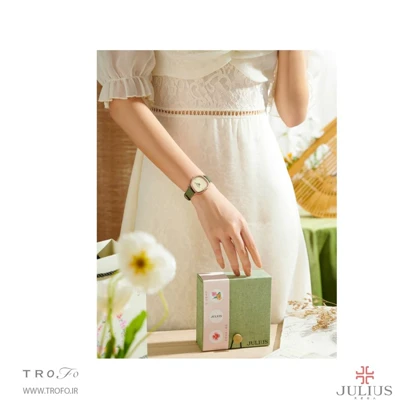ساعت مچی زنانه جولیوس JULIUS مدل JA-1436A با پک هدیه