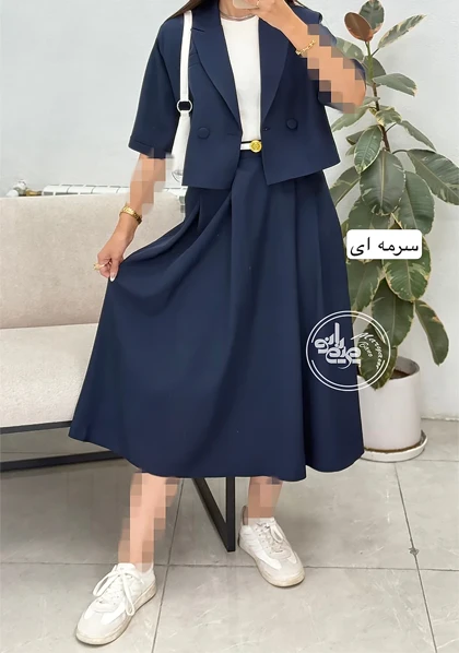 کراپ دامن ملیکا