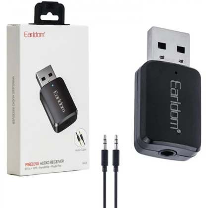 دانگل بلوتوث USB صدا ارلدام Earldom مدل ET-BR28