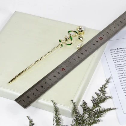 گیره مو زنانه مدل کانزاشی ماری کد G_Lnd_3164