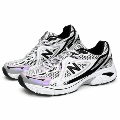 کتانی بزرگپا مدل نیوبالانس 1064 (کیفیتمستر) سفید مشکی New Balance