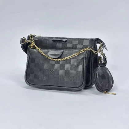 کیف دوشی زنانه مدل PRADA رنگ مشکی