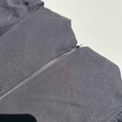 پیراهن دامنی چهارخونه مشکی دخترانه