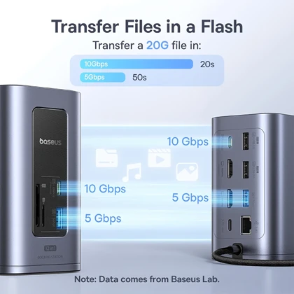 پاور استیشن 100 وات باسئوس Baseus مدل OH198