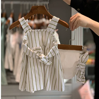 پیراهن شورت دخترانه مدل الیزه ایندیگو