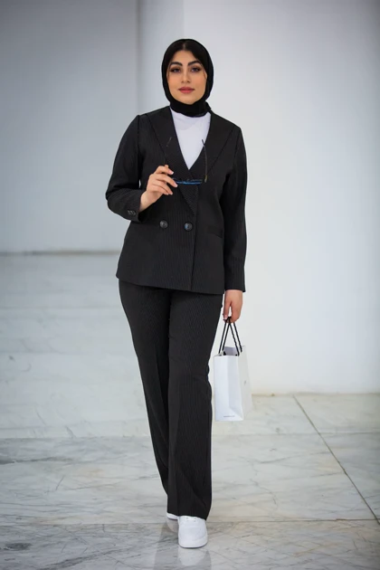 مانتو شلوار دیپلمات دیانا