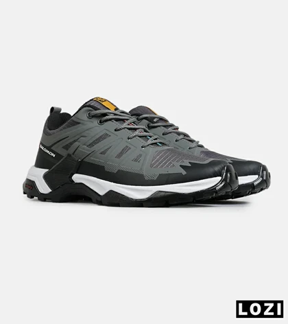 کفش کتانی مشکی طوسی مردانه و زنانه Salomon XT-Slate Advanced مدل 7708