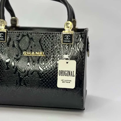کیف دستی زنانه مدل شنل ورنی