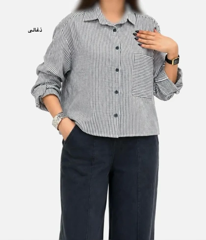شومیز لینن زارا برلین