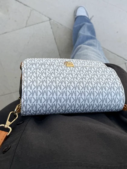 کیف زنانه چرمی 2 خانه کد 1213