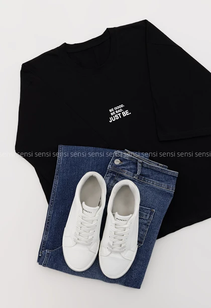 تیشرت باکسی just beکد1006033