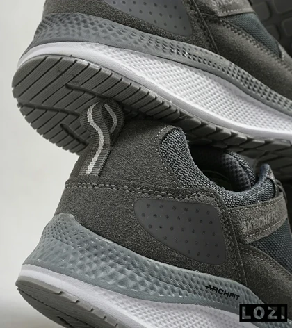 کفش کتانی طبی زنانه و مردانه طوسی فیلی SKECHERS archfit v02