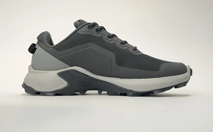 کفش ضدآب مردانه آی رانر I-runner رنگ طوسی رویه برزنتی