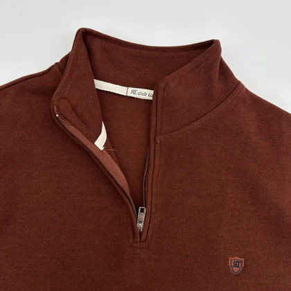 پلیور مردانه نیم زیپ 1007963