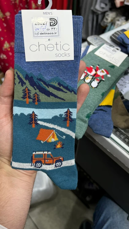 جوراب chetic مردانه ساق‌دار