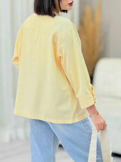شومیز تک جیب آسنا