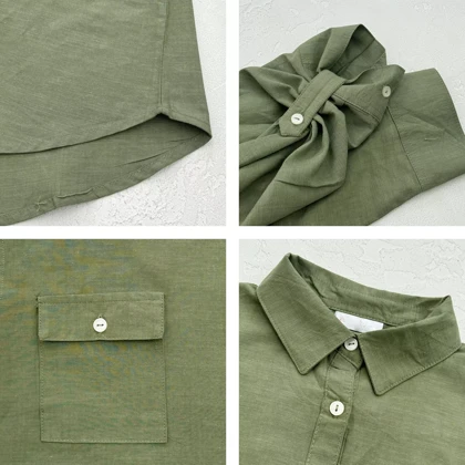 شومیز زنانه جلو دکمه