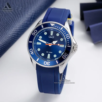 ساعت کیو اند کیو آبی Q&Q C72A-006PY