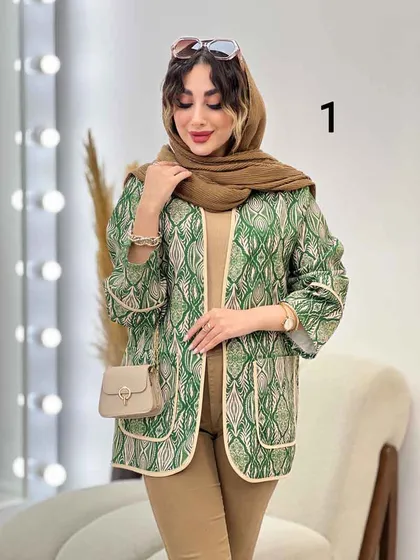 مانتو طرح سنتی آذر