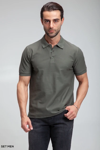 تیشرت یقه دارجناغی