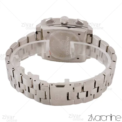 ساعت تگ هویر موناکو مردانه نقره ای صفحه سبز 105089