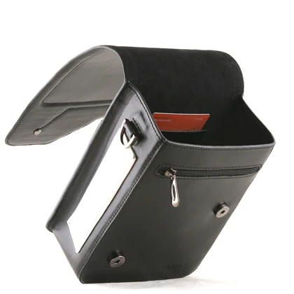 کیف دوشی چرم یلسان مدل هایکا کد 102-GN