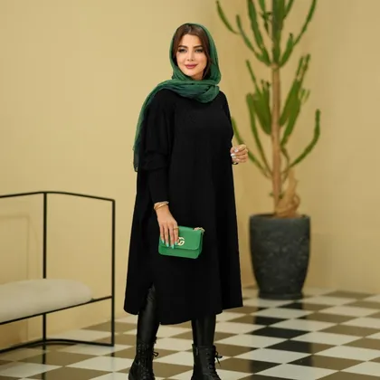 بافت سایزبزرگ شیک زنانه کد 309