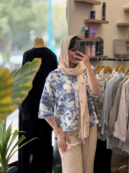 شومیز باکسی گازوئیلی_4528