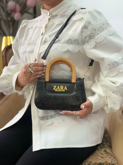 کیف پاسپورتی ورنی زارا