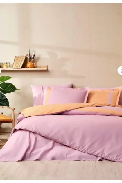 سرویس روتختی دو نفره Özdilek مدل Colour Stripe پنبه‌ای