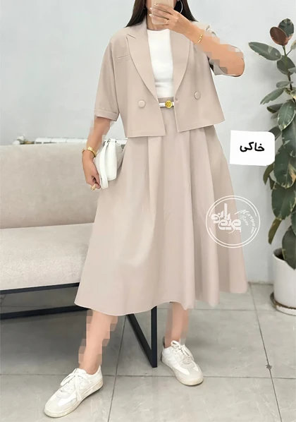 کراپ دامن ملیکا