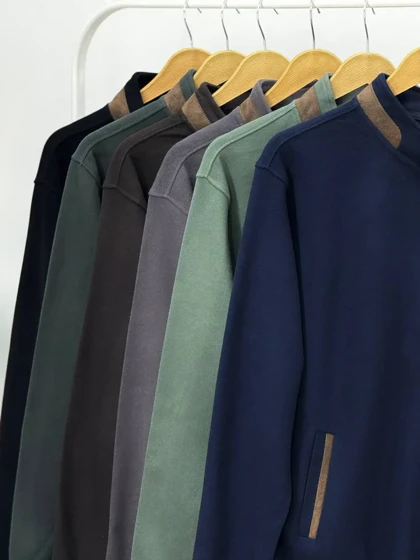 سویشرت مردانه جلو زیپ حامد