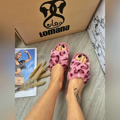 اسلیپر ضربدری پشمی _ 1318