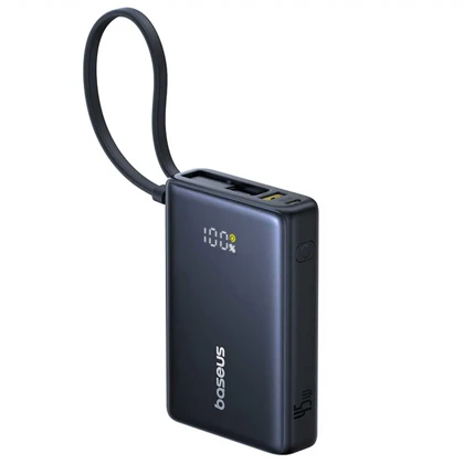 پاور بانک 10000 تایپ‌سی 45 وات و USB بیسوس PPPG-1W45C P10076803123