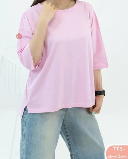 تیشرت باکسی بغل چاک 3450