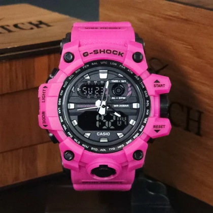 ساعت مچی مردانه کاسیو جی شاک Casio G-shock GA100 دو موتوره دیجیتال و آنالوگ