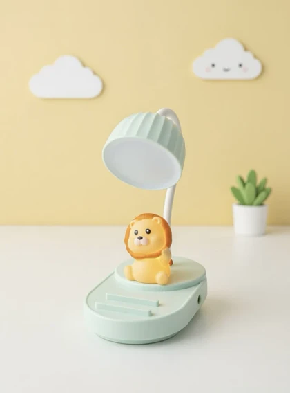 چراغ مطالعه فانتزی طرح خرس تراش دار