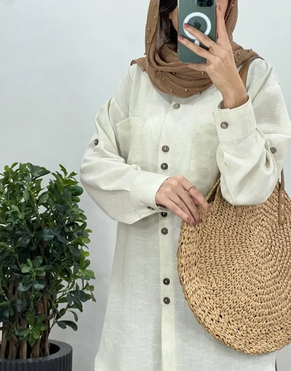 مانتو لینن زارا روشنا 1
