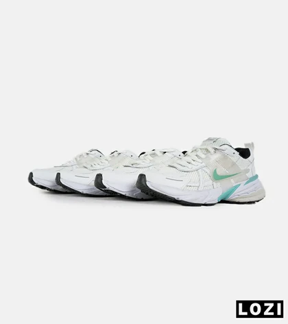 کفش کتانی مردانه و زنانه سفید سبز Nike cushlon
