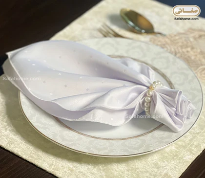 دستمال سفره صفاهوم مدل والنتینو ضد لک