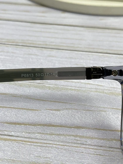 خرید عینک آفتابی پرسول مدل P6813 سایز 50 فریم کائوچو سبک عدسی پلی‌کربنات UV400 پلاریزه مخصوص رانندگی