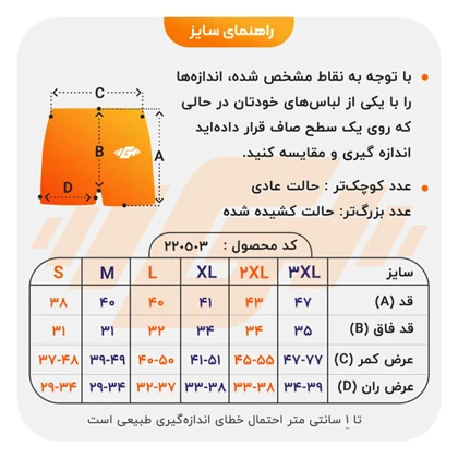 مایو شنا مردانه مدل 1109 آبی