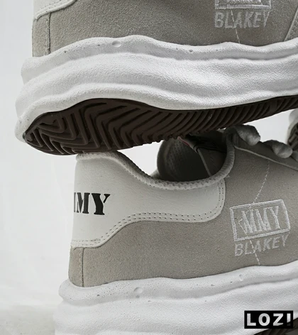 کفش کتانی مردانه طوسی ADIDAS BLAKEY LOW SNEAKER