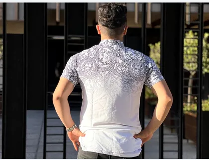 پیراهن هاوایی Versace