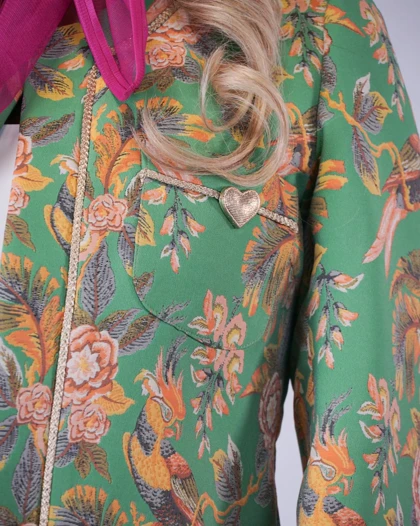 کت ژاکارد ترک